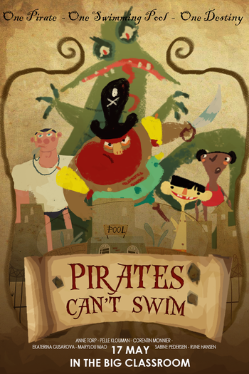 Poster de Curta Pirates Can't Swim (2013)