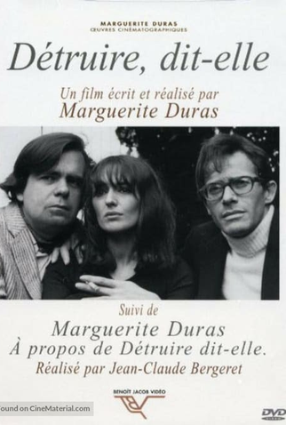 Poster 4 de Filme Destruir, Disse Ela (1969)