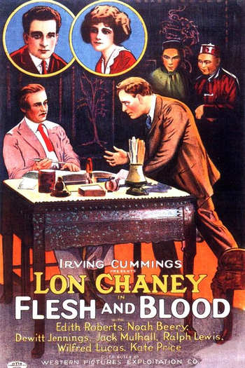 Poster de Filme Flesh and Blood (1922)