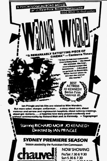 Poster de Filme Wrong World (1986)