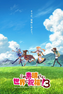 Kono Subarashii Sekai ni Shukufuku wo! (3ª Temporada) - Poster / Capa / Cartaz - Oficial 3