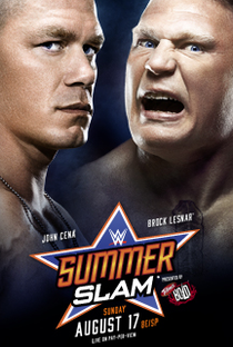 WWE Summerslam - (2014) - Poster / Capa / Cartaz - Oficial 1