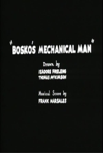 Bosko's Mechanical Man - Poster / Capa / Cartaz - Oficial 1