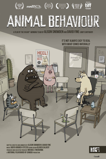 Poster de Curta Comportamento Animal (2018)