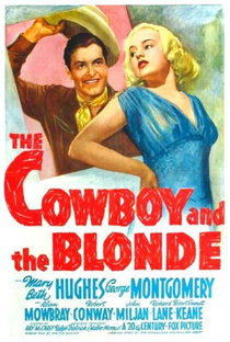 O Cowboy e a Loura - Poster / Capa / Cartaz - Oficial 1