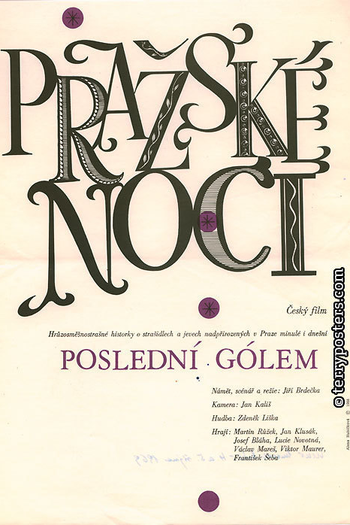 Poster de Filme Prazske noci (1969)