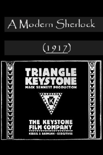 Poster de Curta A Modern Sherlock (1917)