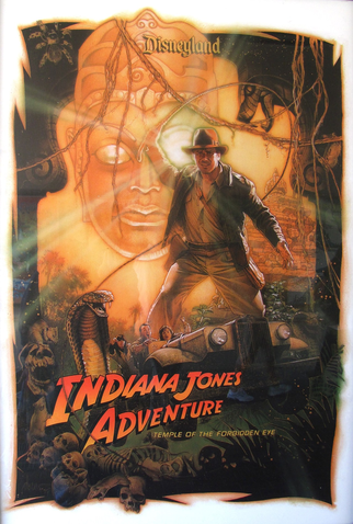 Poster 2 de Curta Indiana Jones e o Templo do Olho Proibido (1995)