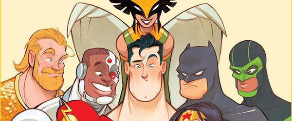 Dear Justice League | Gustavo Duarte revela capa de HQ para público infantil