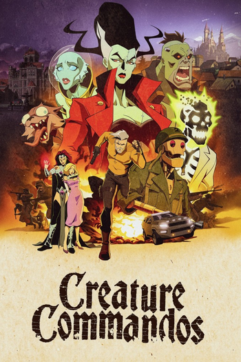 Poster de Franquia Creature Commandos (2024)