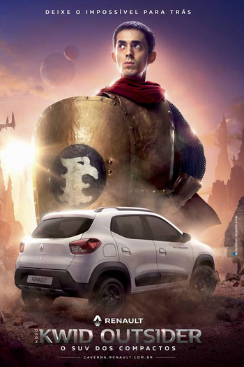  de Curta Renault - Kwid Outsider: Caverna do Dragão (2019)