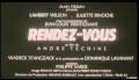 Rendez-Vous Trailer - Juliette Binoche 1985
