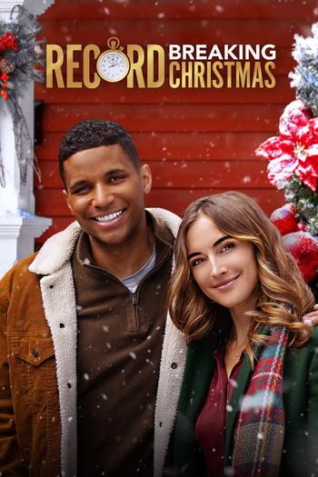 Poster de Filme Record Breaking Christmas (2022)