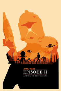 Star Wars, Episódio II: Ataque dos Clones - Poster / Capa / Cartaz - Oficial 4