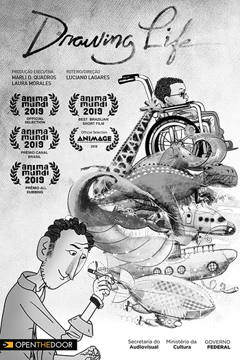 Poster de Curta Drawing Life (2019)