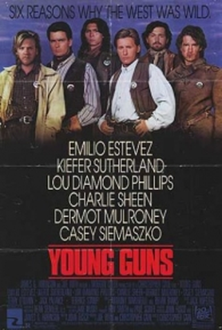 Poster 3 de Filme Os Jovens Pistoleiros (1988)