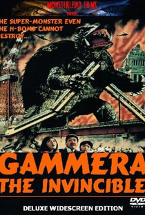 Gamera - O Monstro Invencível - Poster / Capa / Cartaz - Oficial 3
