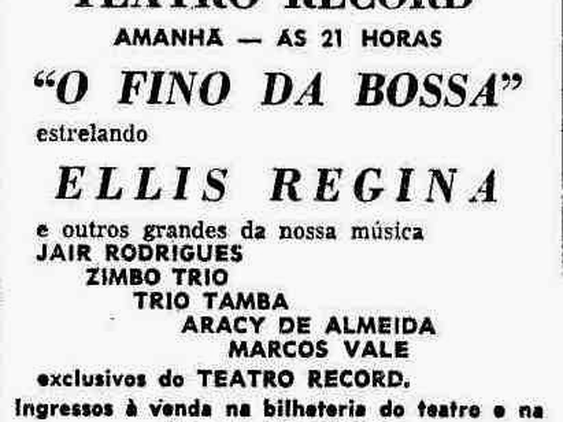 Foto 3 de Programa O Fino da Bossa