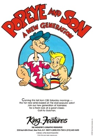 Poster 1 de Série Popeye e Filho (1987)