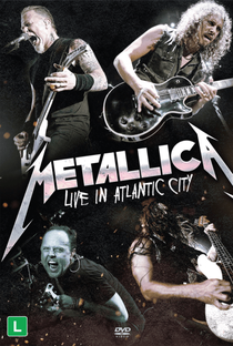 Metallica - Live In Atlantic City - Poster / Capa / Cartaz - Oficial 1