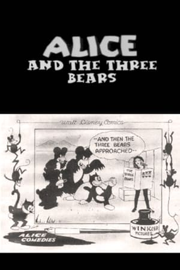 Poster de Curta Alice e Os Três Ursos (1924)