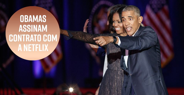 Barack e Michelle Obama assinam contrato com Netflix