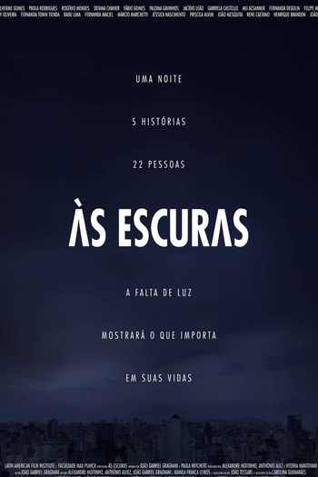 Poster de Filme Às Escuras (2018)