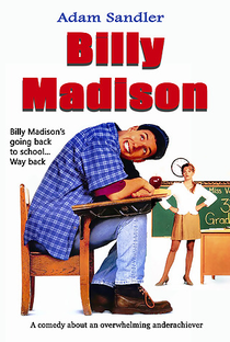 Billy Madison, Um Herdeiro Bobalhão - Poster / Capa / Cartaz - Oficial 3