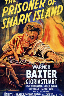 O Prisioneiro da Ilha dos Tubarões - Poster / Capa / Cartaz - Oficial 1