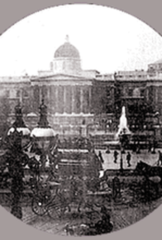Poster 2 de Curta London's Trafalgar Square (1890)