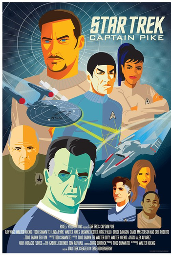 Poster de Filme Star Trek: Captain Pike (2016)