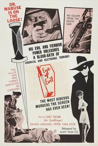 Poster 5 de Filme Os Mil Olhos do Dr. Mabuse (1960)