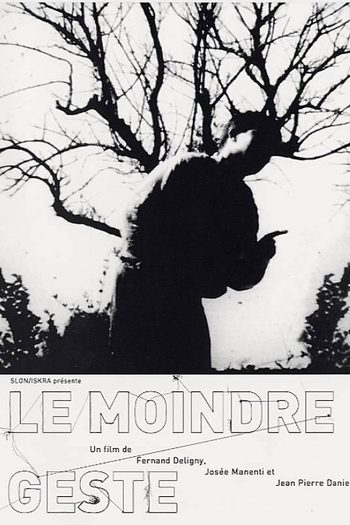 Poster de Filme O Mínimo Gesto (1971)