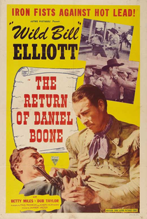 A Volta de Daniel Boone - Poster / Capa / Cartaz - Oficial 3