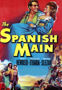 O Pirata dos Sete Mares (The Spanish main)