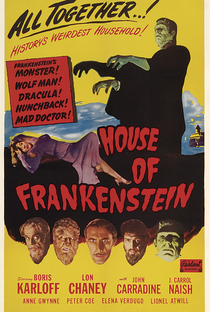 A Casa de Frankenstein - Poster / Capa / Cartaz - Oficial 3