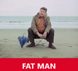 Fat Man on a Beach