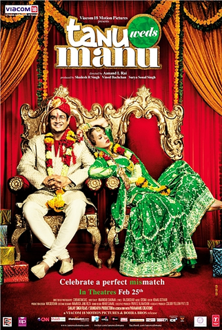 Poster 1 de Filme Tanu Weds Manu (2011)