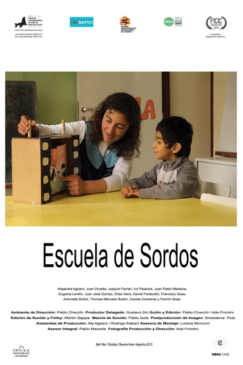 Poster de Filme Escuela de sordos (2013)