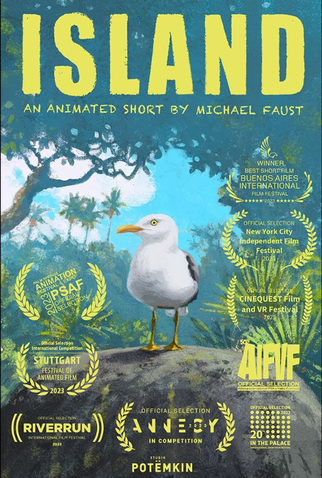 Poster 1 de Curta Island (2023)