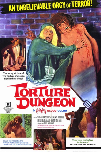 Poster de Filme Torture Dungeon (1970)