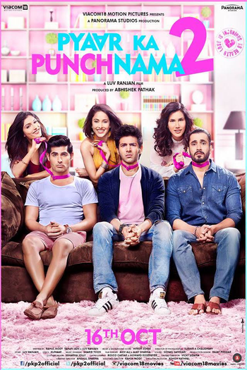 Poster de Filme Pyaar Ka Punchnama 2 (2015)