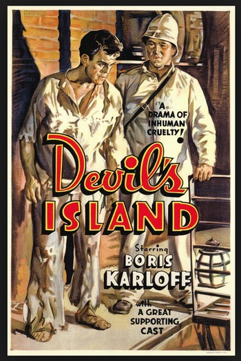 Poster de Filme A Ilha do diabo (1939)