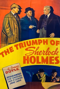 O Triunfo de Sherlock Holmes - Poster / Capa / Cartaz - Oficial 5