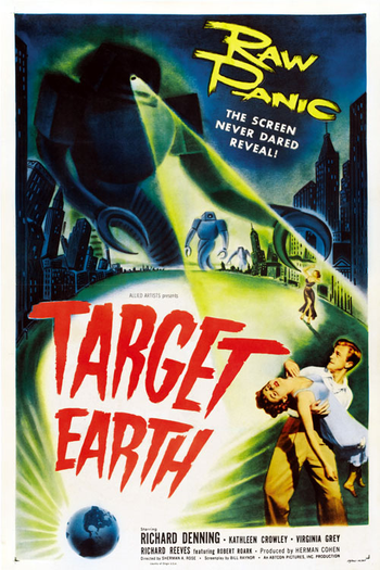 Poster de Filme Target Earth (1954)