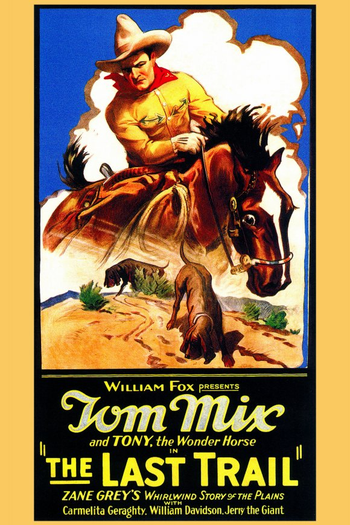 Poster de Filme A Última Trilha (1927)