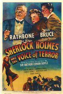 Sherlock Holmes e a Voz do Terror - Poster / Capa / Cartaz - Oficial 1