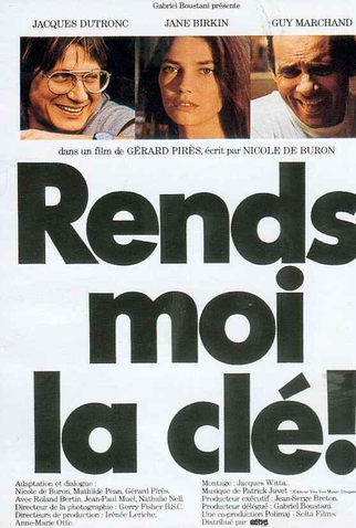 Poster 1 de Filme Rends-moi la clé! (1981)