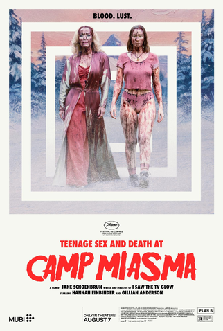 Poster 1 de Filme Acampamento Miasma: Adolescência, Sexo e Morte (2026)