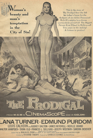 Poster 3 de Filme O Filho Pródigo (1955)